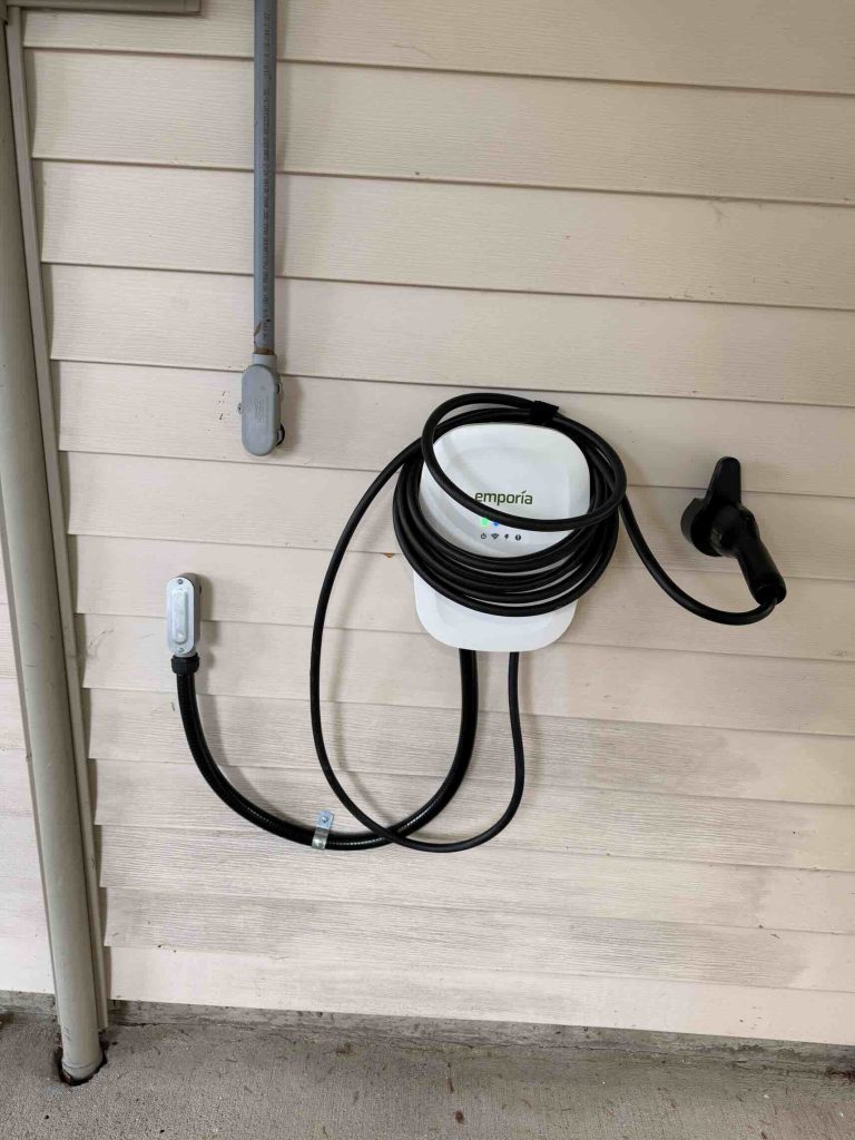 installing an ev charger at home