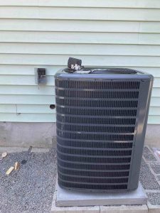 Hvac heat pump for air unit in Ridgefield