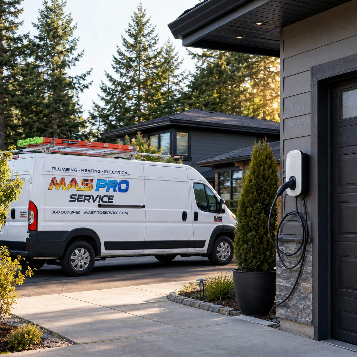 MAS Pro EV Services in a suburb of Vancouver and Clark County